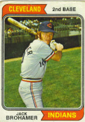 1974 Topps Baseball Cards      586     Jack Brohamer
